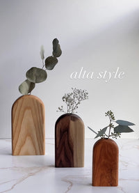 Organic Wood Alta Style Bud Vase Variant | California 89